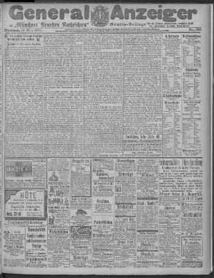 Münchner neueste Nachrichten Mittwoch 13. März 1901