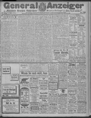 Münchner neueste Nachrichten Freitag 15. März 1901