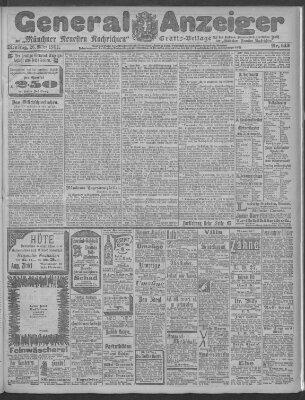 Münchner neueste Nachrichten Dienstag 26. März 1901