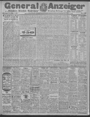 Münchner neueste Nachrichten Freitag 29. März 1901