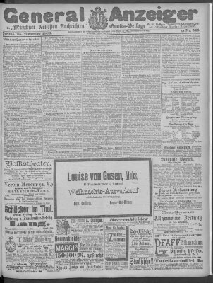 Münchner neueste Nachrichten Freitag 24. November 1893