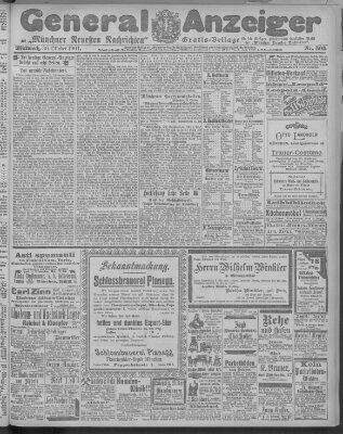 Münchner neueste Nachrichten Mittwoch 30. Oktober 1901