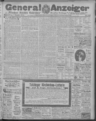 Münchner neueste Nachrichten Donnerstag 7. November 1901