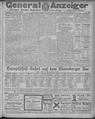 Münchner neueste Nachrichten Samstag 30. April 1898