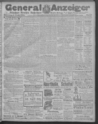 Münchner neueste Nachrichten Donnerstag 6. Oktober 1898