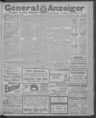 Münchner neueste Nachrichten Mittwoch 28. Dezember 1898