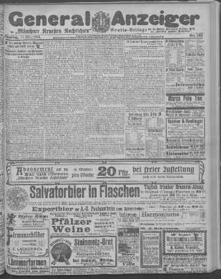 Münchner neueste Nachrichten Dienstag 15. März 1904