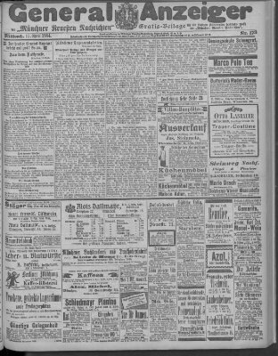 Münchner neueste Nachrichten Mittwoch 13. April 1904