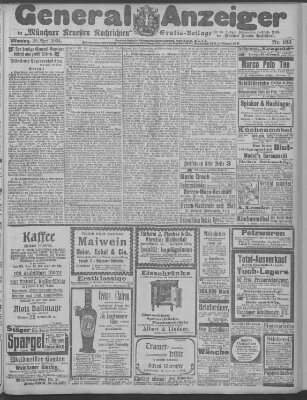 Münchner neueste Nachrichten Montag 25. April 1904