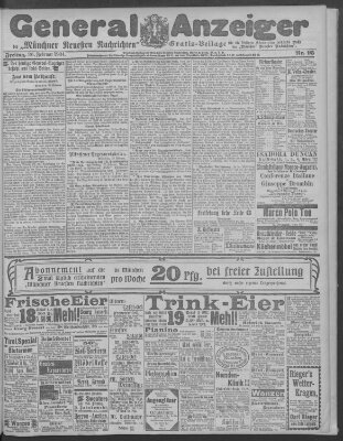 Münchner neueste Nachrichten Freitag 26. Februar 1904