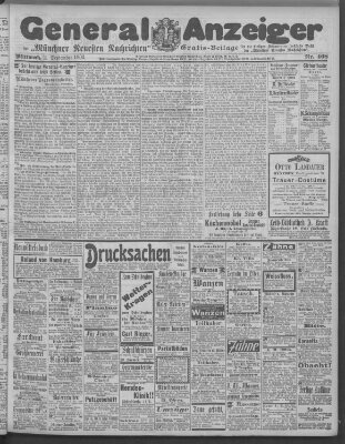 Münchner neueste Nachrichten Mittwoch 2. September 1903