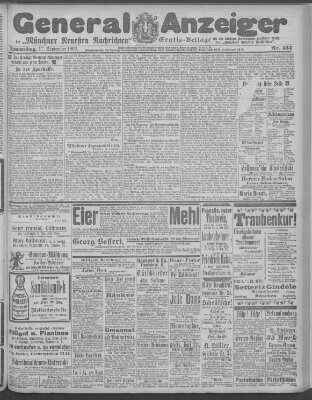 Münchner neueste Nachrichten Donnerstag 17. September 1903