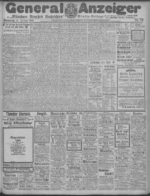 Münchner neueste Nachrichten Mittwoch 18. Februar 1903