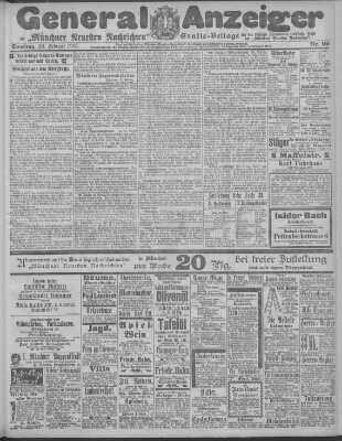 Münchner neueste Nachrichten Samstag 28. Februar 1903