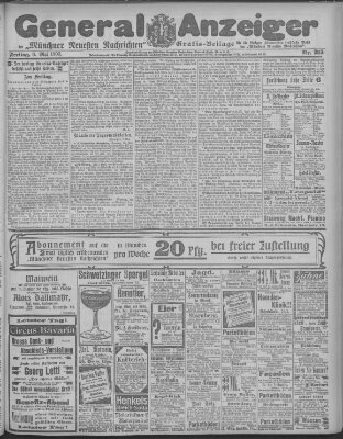 Münchner neueste Nachrichten Freitag 8. Mai 1903