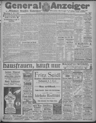 Münchner neueste Nachrichten Samstag 9. Mai 1903