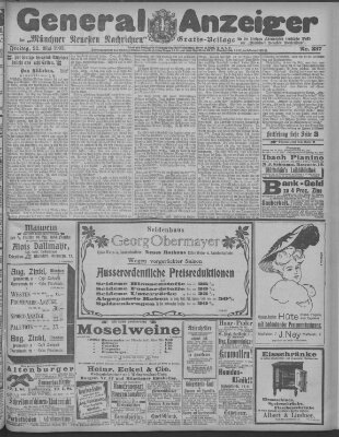 Münchner neueste Nachrichten Friday 22. May 1903