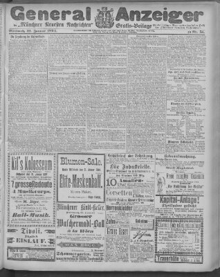 Münchner neueste Nachrichten Mittwoch 31. Januar 1894