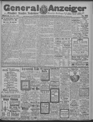 Münchner neueste Nachrichten Mittwoch 24. Juni 1903