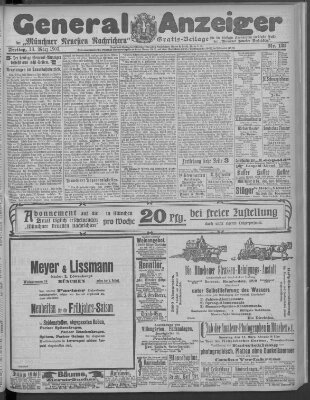 Münchner neueste Nachrichten Freitag 13. März 1903