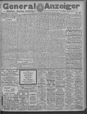 Münchner neueste Nachrichten Montag 5. September 1904