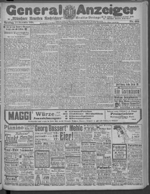 Münchner neueste Nachrichten Samstag 10. September 1904