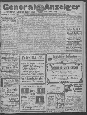 Münchner neueste Nachrichten Montag 26. September 1904