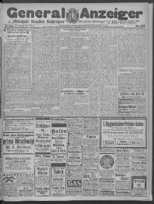 Münchner neueste Nachrichten Freitag 29. September 1905