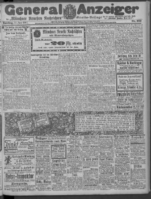 Münchner neueste Nachrichten Samstag 11. Juni 1904