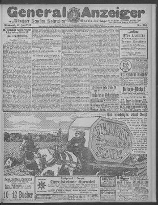 Münchner neueste Nachrichten Mittwoch 29. Juni 1904