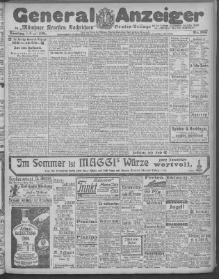 Münchner neueste Nachrichten Samstag 6. August 1904