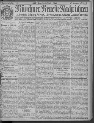 Münchner neueste Nachrichten Freitag 6. Mai 1904