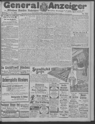 Münchner neueste Nachrichten Freitag 27. Mai 1904