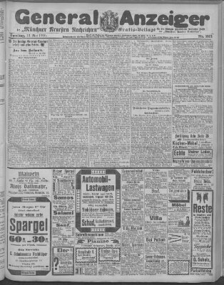 Münchner neueste Nachrichten Samstag 13. Mai 1905