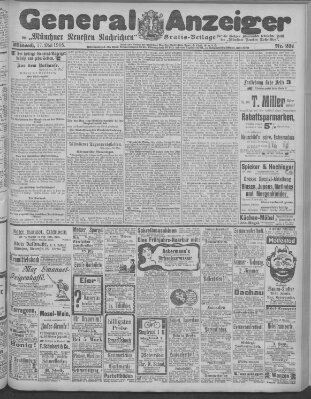 Münchner neueste Nachrichten Mittwoch 17. Mai 1905