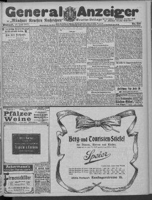 Münchner neueste Nachrichten Mittwoch 28. Juni 1905