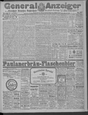 Münchner neueste Nachrichten Freitag 30. Juni 1905