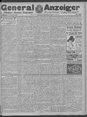 Münchner neueste Nachrichten Samstag 27. Oktober 1906