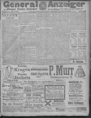 Münchner neueste Nachrichten Mittwoch 7. April 1897