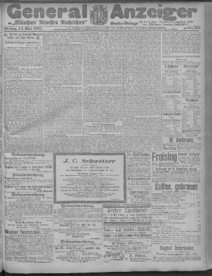 Münchner neueste Nachrichten Freitag 14. Mai 1897