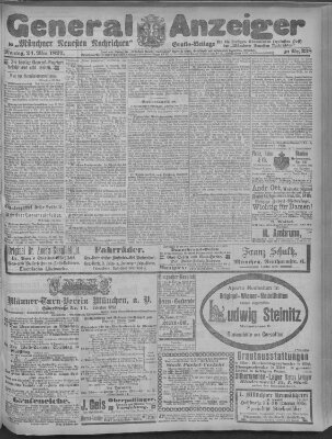 Münchner neueste Nachrichten Montag 24. Mai 1897