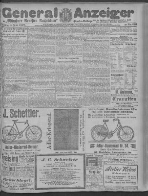 Münchner neueste Nachrichten Freitag 4. Juni 1897