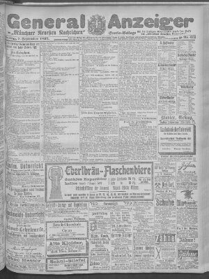 Münchner neueste Nachrichten Dienstag 7. September 1897