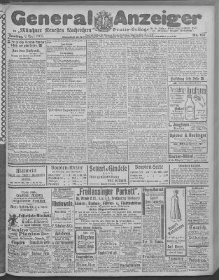 Münchner neueste Nachrichten Samstag 8. April 1905