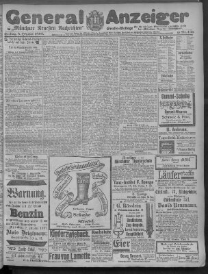 Münchner neueste Nachrichten Freitag 8. Oktober 1897