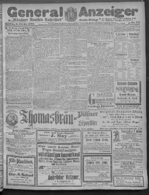 Münchner neueste Nachrichten Samstag 9. Oktober 1897