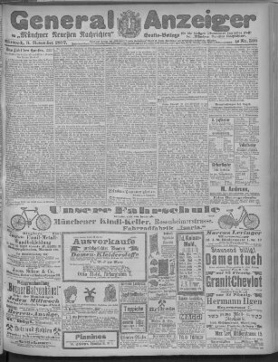 Münchner neueste Nachrichten Mittwoch 3. November 1897