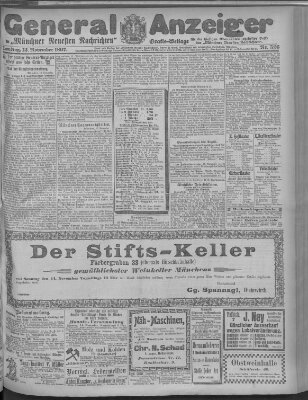 Münchner neueste Nachrichten Samstag 13. November 1897