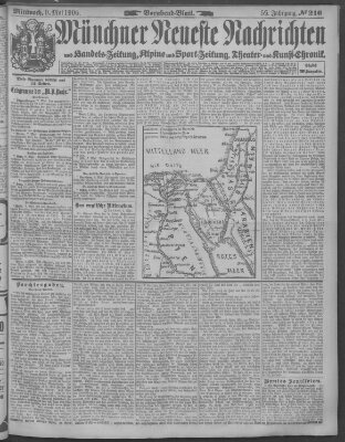 Münchner neueste Nachrichten Mittwoch 9. Mai 1906