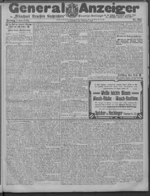 Münchner neueste Nachrichten Freitag 1. Juni 1906